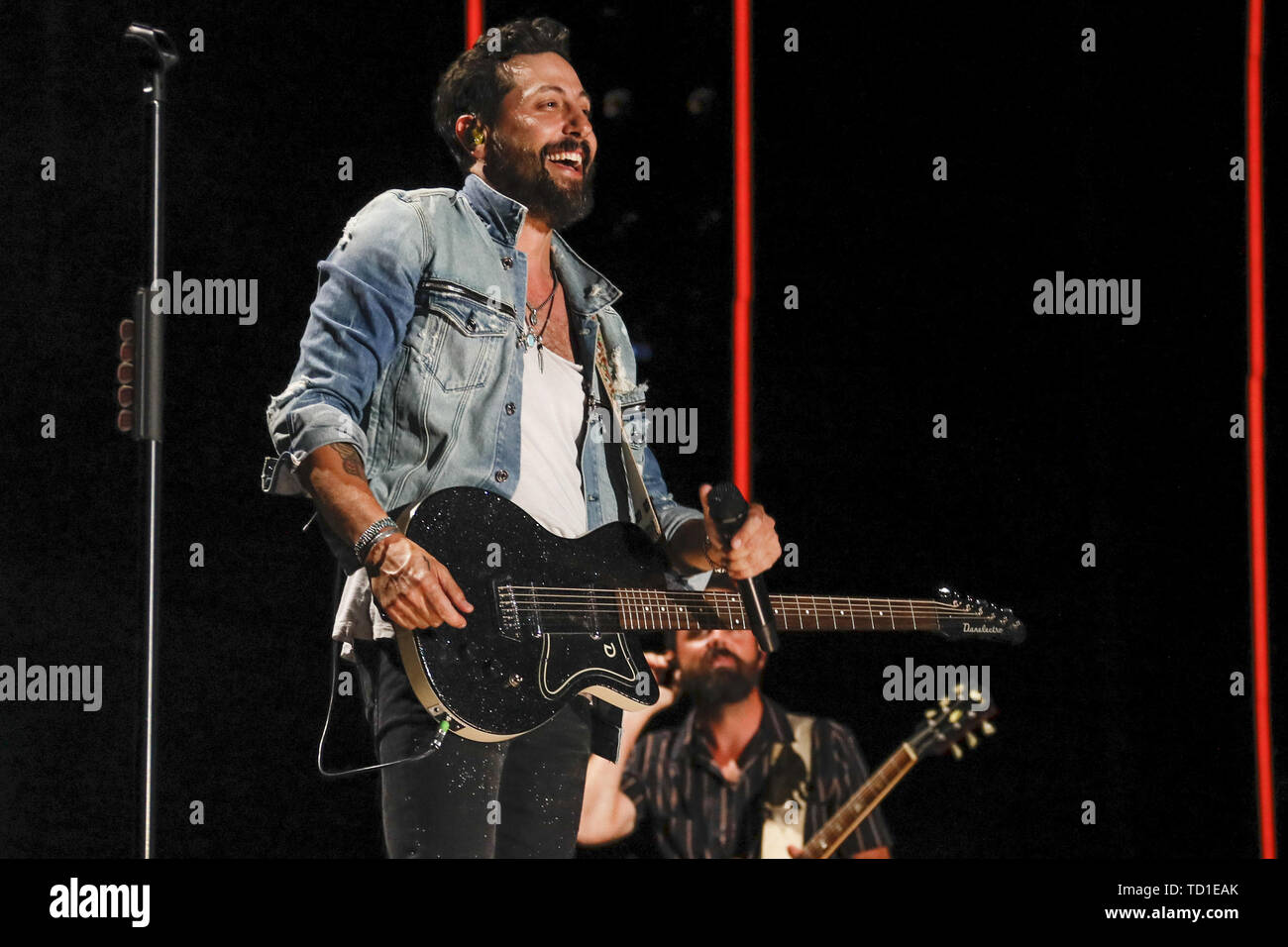 Giugno 9, 2019 - Nashville, Tennessee, Stati Uniti - 09 Giugno 2019 - Nashville, Tennessee - Matteo Ramsey,Old Dominion. 2019 CMA Music Fest concerto serale tenutosi a Nissan Stadium. Photo credit: Federico Breedon/AdMedia (credito Immagine: © Federico Breedon/AdMedia via ZUMA filo) Foto Stock