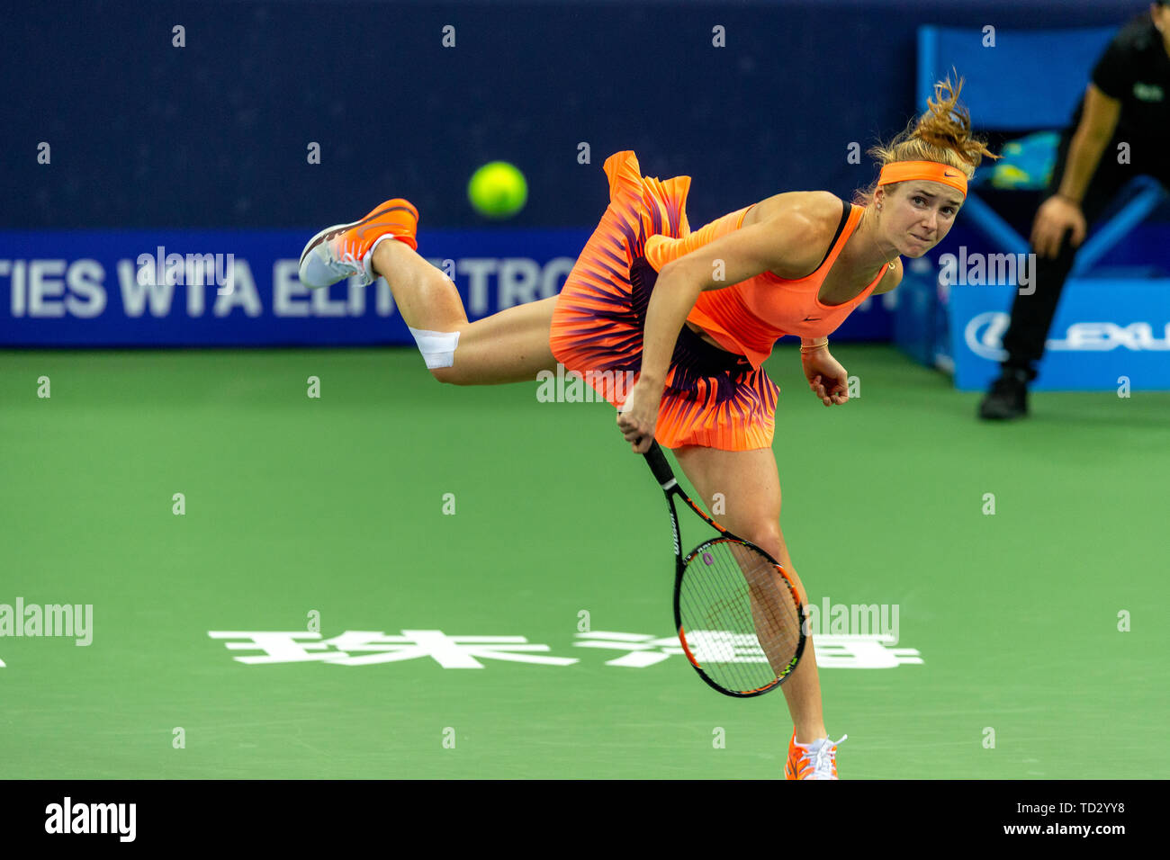Ilina Svitolina, un famoso donne ucraine il giocatore di tennis. Foto Stock