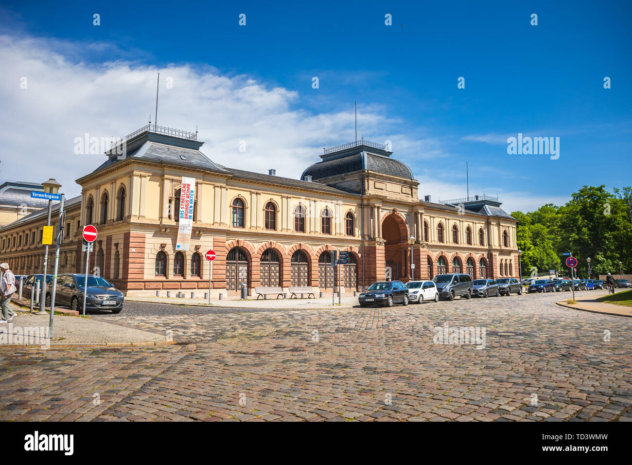 WEIMAR, Germania - circa luglio, 2019: Turingia centrale dell'archivio di stato di Weimar in Turingia, Germania Foto Stock