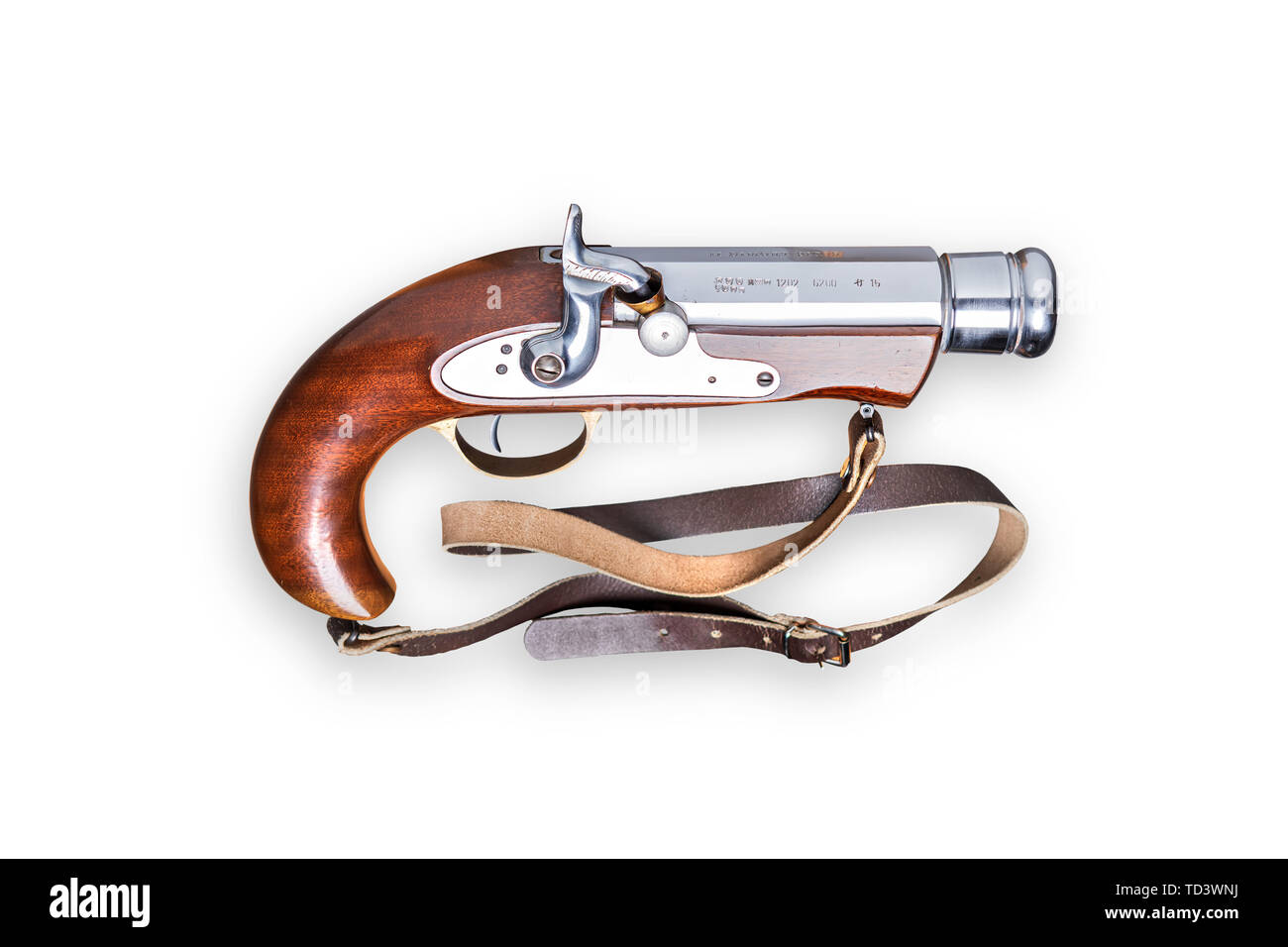 Alias Boeller pistola a salve. Boellerschiessen in Germania o in Prangerschiessen austriaco è la pistola a salve le riprese la tradizione che coinvolge celebrati Foto Stock