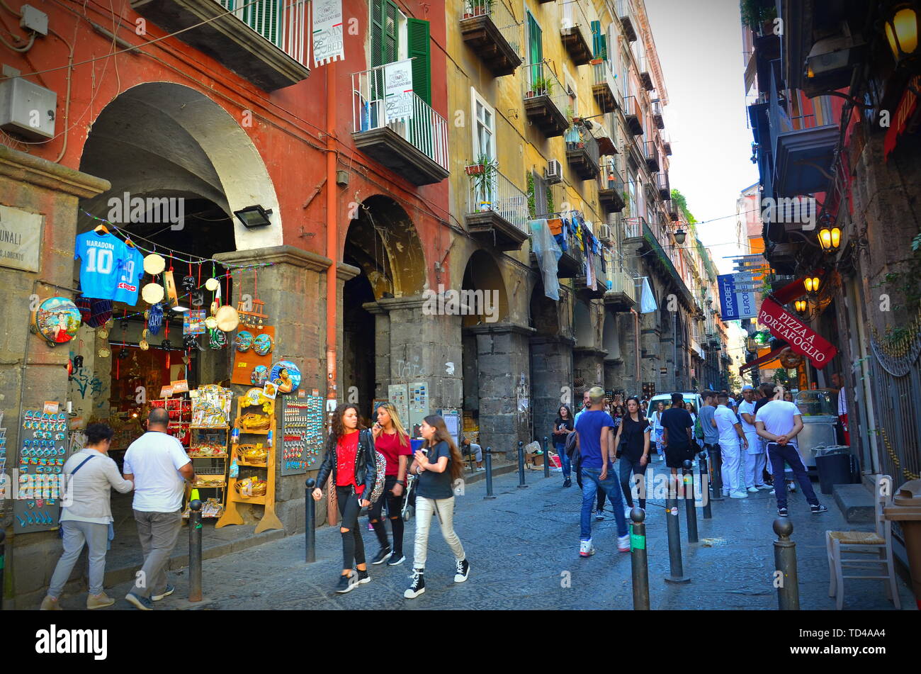 Napoli, Italia Foto Stock