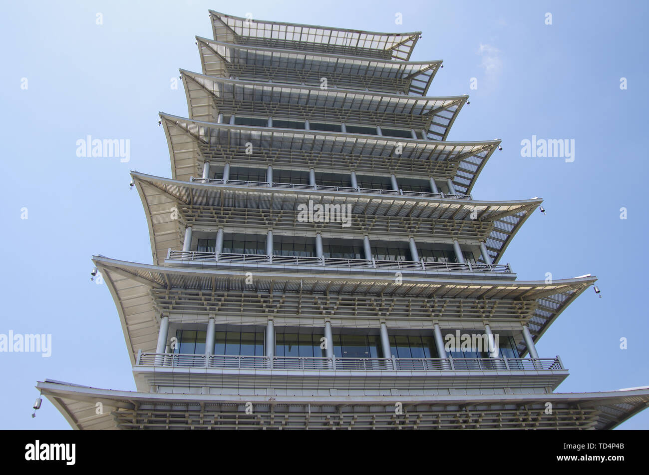 Changan Tower, Xi'an World Expo Park Foto Stock