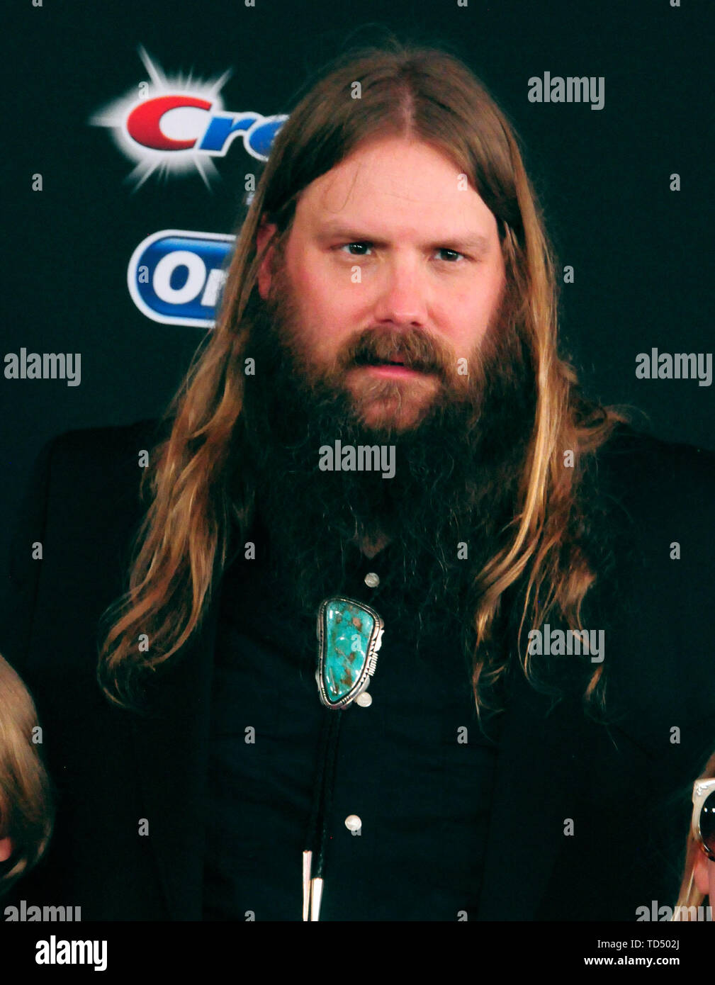 Hollywood, California, STATI UNITI D'AMERICA 11 giugno 2019 cantante Chris Stapleton assiste la Premiere mondiale di Disney e Pixar "Toy Story 4' su Giugno 11, 2019 a El Capitan theater a Hollywood, California, Stati Uniti d'America. Foto di Barry re/Alamy Live News Foto Stock