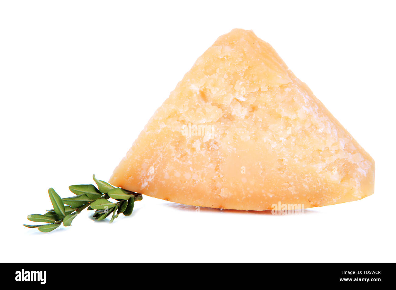 Pezzo di formaggio Parmigiano con grattugia isolato su bianco Foto stock -  Alamy