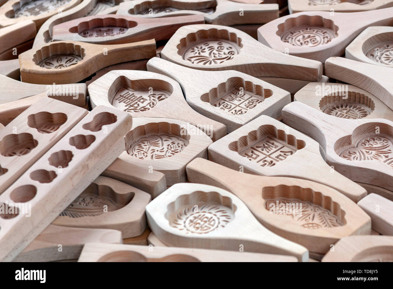 Stampo Mooncake Foto Stock