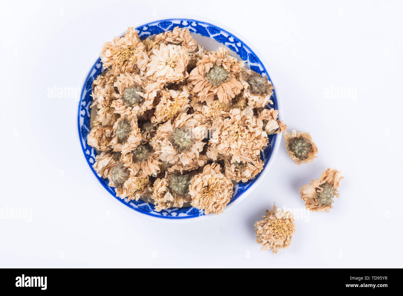 tè di camomilla Foto Stock