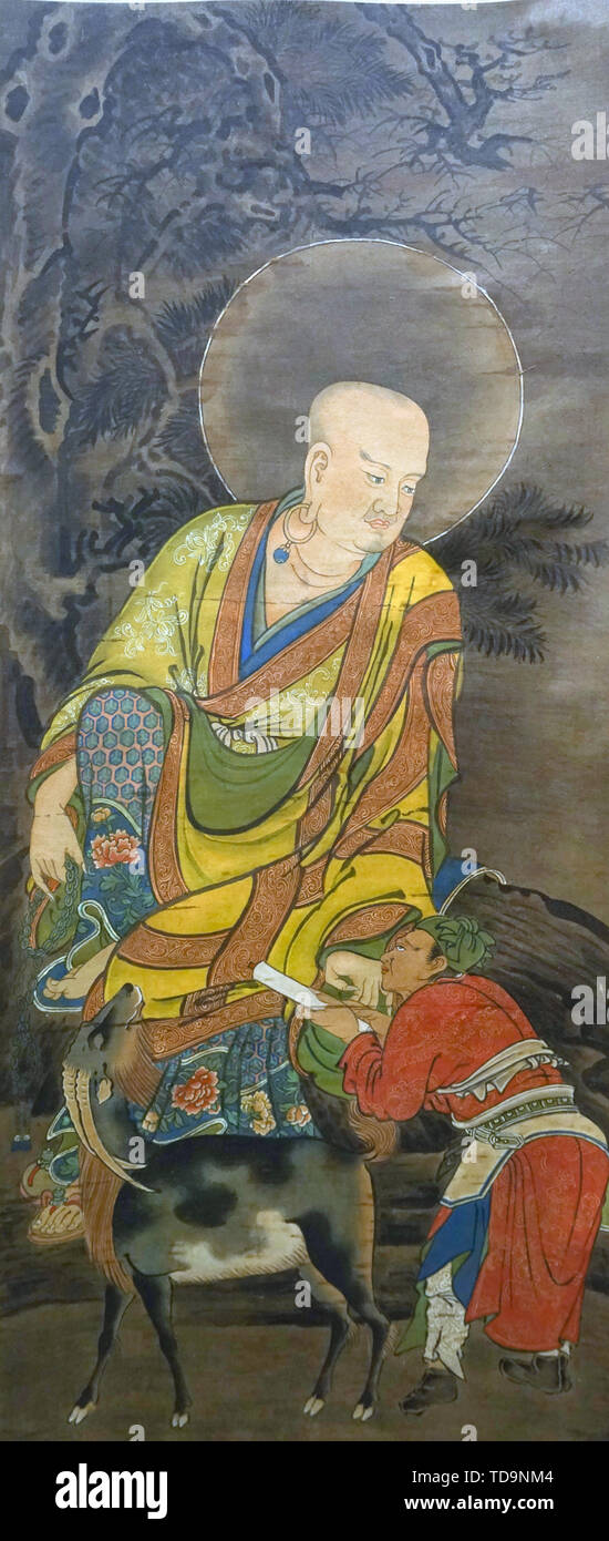 Pittura antica Foto Stock