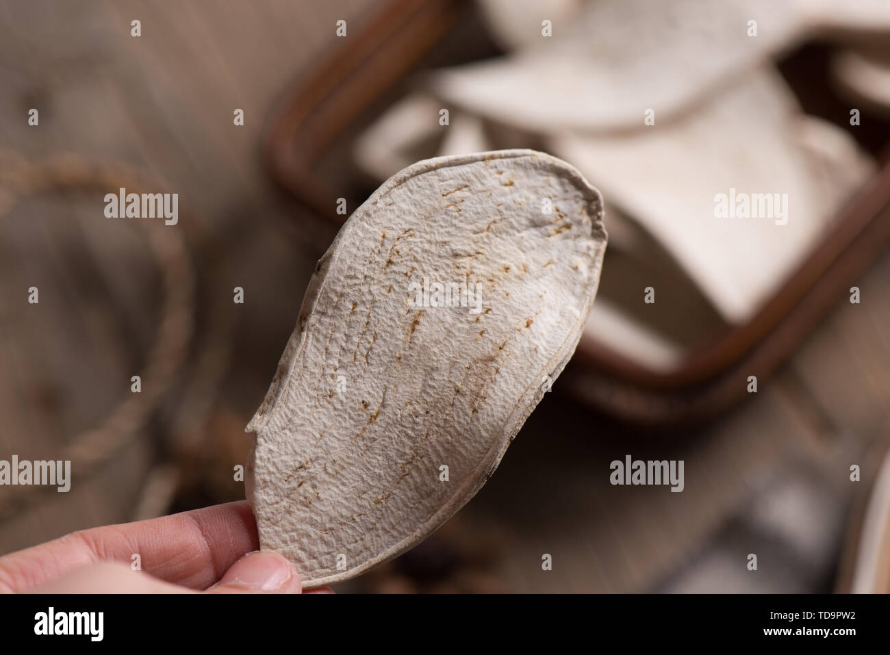 Aria secca sweet potato chips Foto Stock