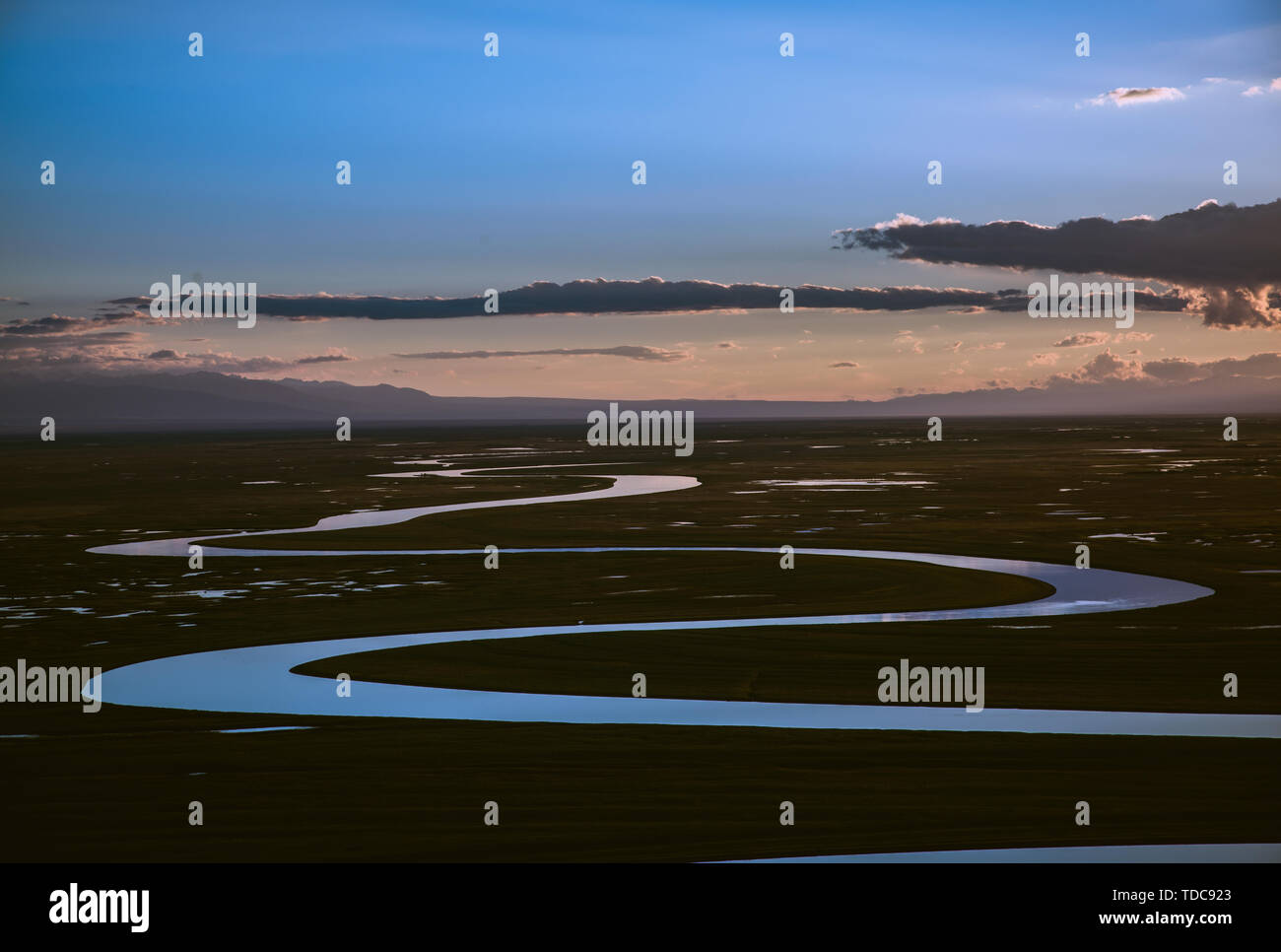 Bayinbrook novanta-otto curve. Foto Stock