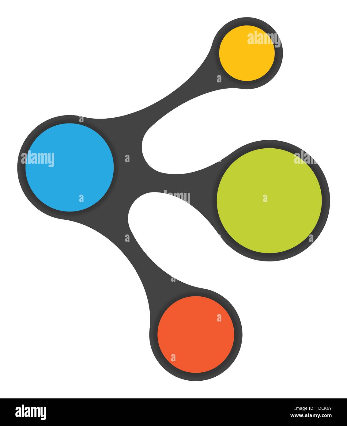 Meta palla vettore icona del modello di progettazione Illustrazione Vettoriale