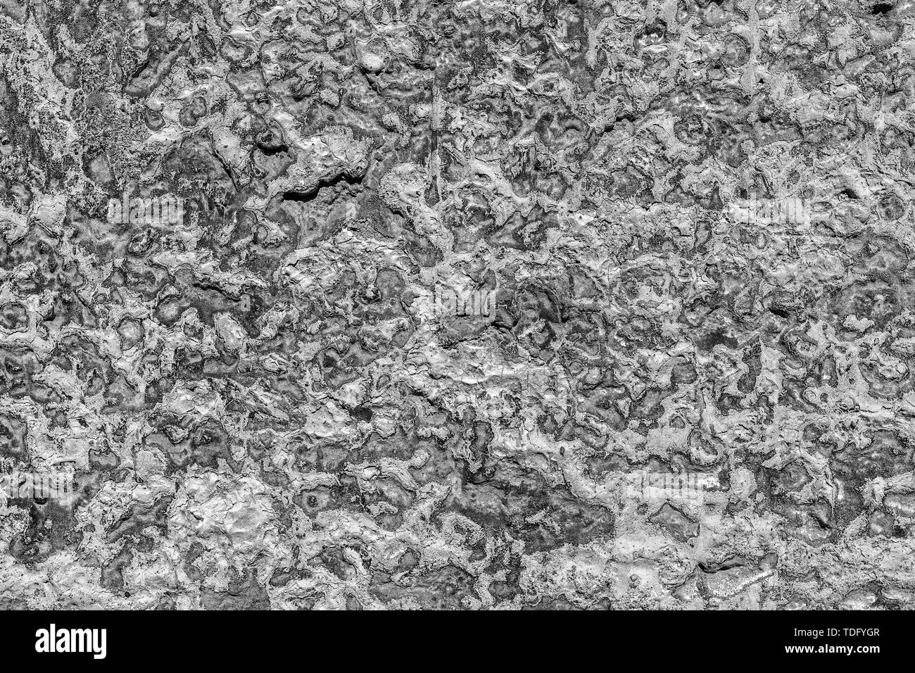 Grossolana del muro di cemento Foto Stock
