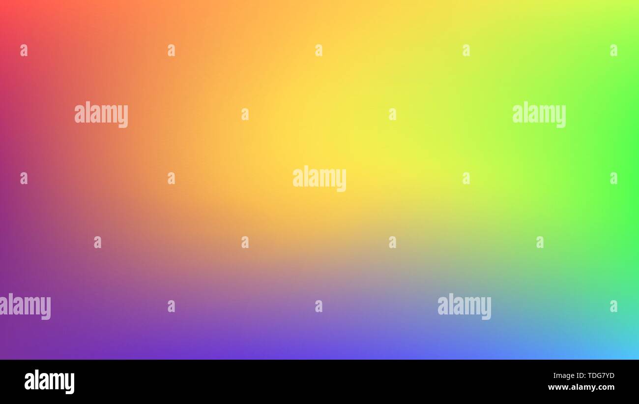 Abstract sfocata mesh gradiente dello sfondo. Liscio colorato sfondo banner. Brillanti colori Arcobaleno blend illustrazione. Vettore Illustrazione Vettoriale