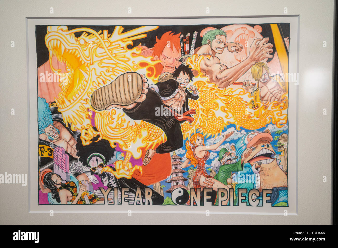 Mare ladro re anime Foto Stock