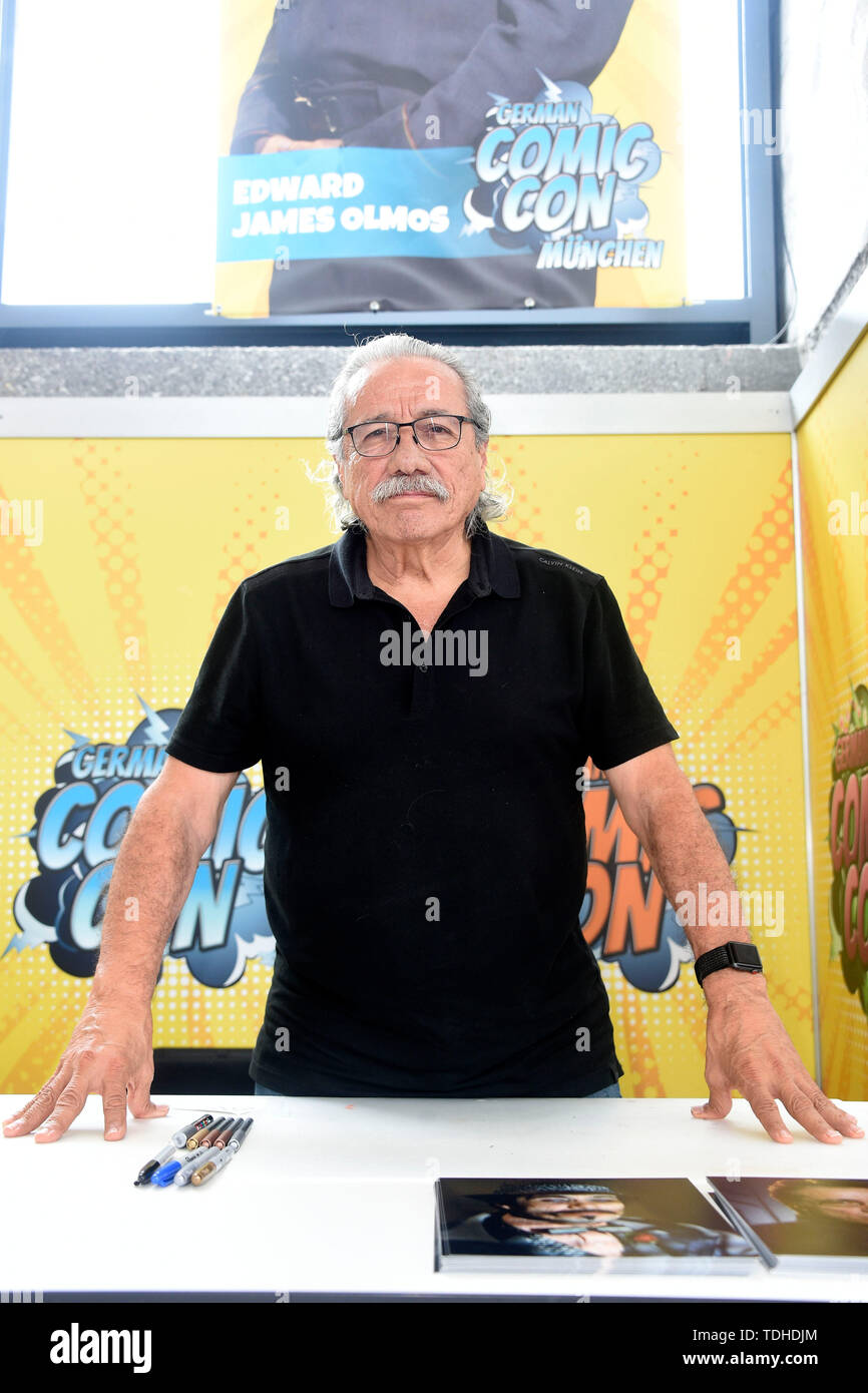 Monaco di Baviera, Deutschland. Il 15 giugno, 2019. Edward James Olmos al terzo comico tedesco Con Munchen in Zenith. Monaco di Baviera, 15.06.2019 | Utilizzo di credito in tutto il mondo: dpa/Alamy Live News Foto Stock
