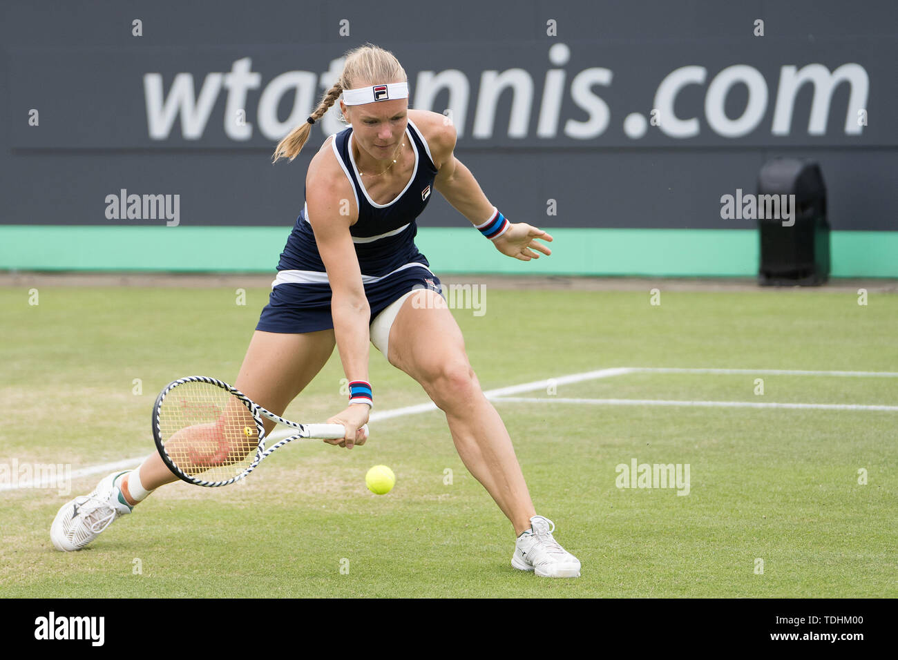 16 giugno 2019 Rosmalen, Olanda Tennis aperto Libema Kiki Bertens (NED) Foto Stock