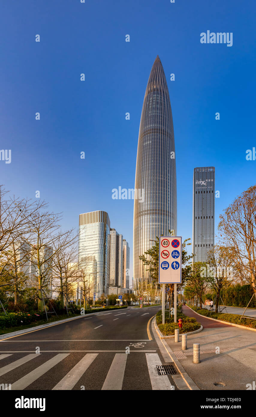 Cina risorse per costruire, Nanshan District, Shenzhen Foto Stock