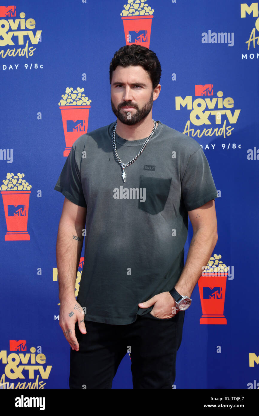 Giugno 15, 2019 - Santa Monica, CA, Stati Uniti d'America - LOS ANGELES - Jun 15: Brody Jenner al 2019 MTV Movie & TV premi al Barker appendiabiti su Giugno 15, 2019 a Santa Monica, CA (credito Immagine: © Kay Blake/ZUMA filo) Foto Stock