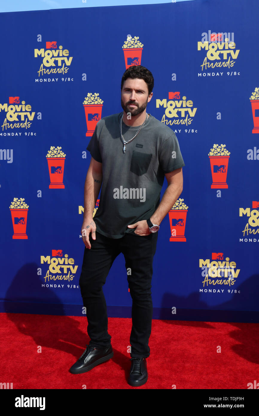 Giugno 15, 2019 - Santa Monica, CA, Stati Uniti d'America - LOS ANGELES - Jun 15: Brody Jenner al 2019 MTV Movie & TV premi al Barker appendiabiti su Giugno 15, 2019 a Santa Monica, CA (credito Immagine: © Kay Blake/ZUMA filo) Foto Stock