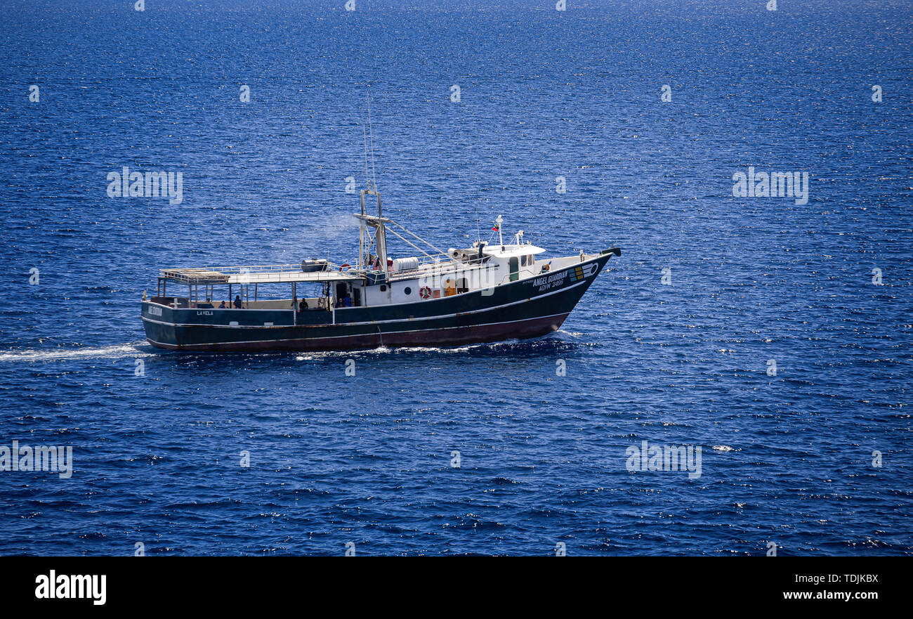 NASSAU, BAHAMAS - Novembre 16, 2016 Il National Marine Manufacturers Association identifica 32 diversi tipi di imbarcazioni. La nautica attiva compresa tra Foto Stock