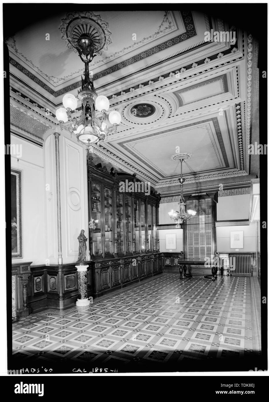 Ottobre 1960 Galleria sud (WEST END) - Crocker Galleria d'arte, 216 o Street, Sacramento della contea di Sacramento, CA Foto Stock