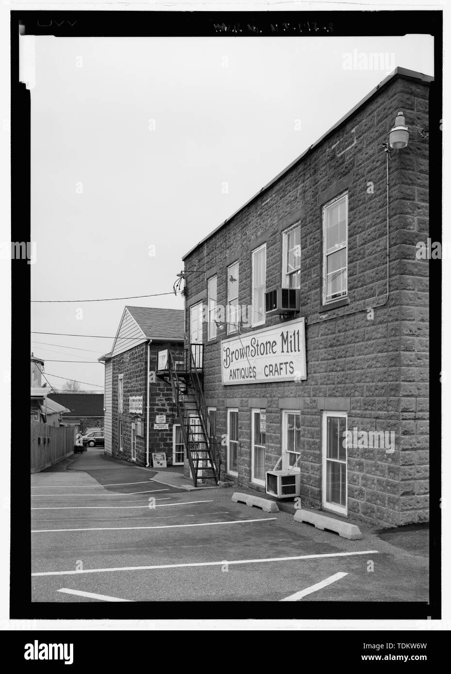 Vista obliqua - ricamo Mill, Paramus, Bergen County, NJ Foto Stock
