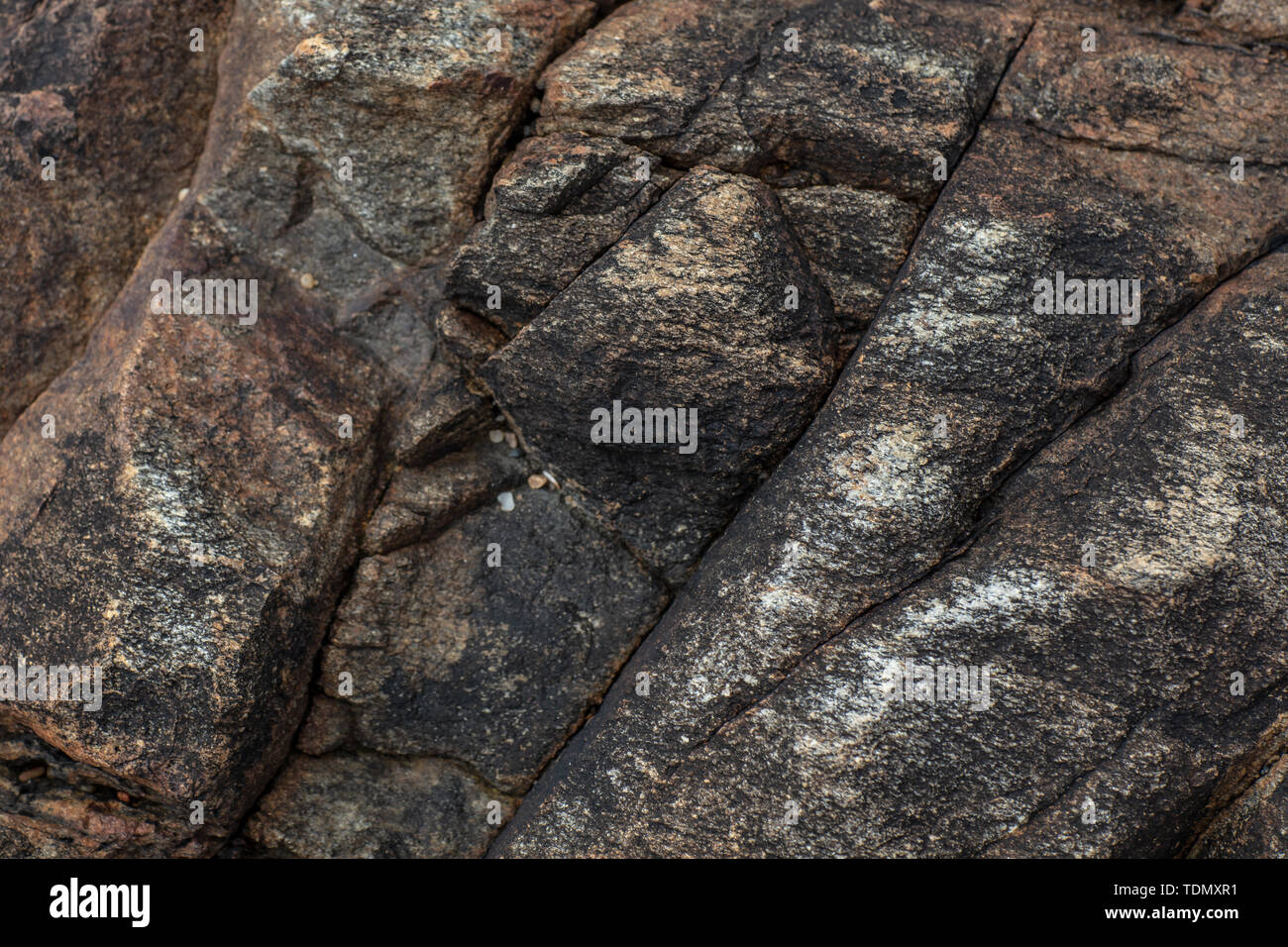 Le pietre di consistenza e di sfondo. Texture di roccia Foto Stock