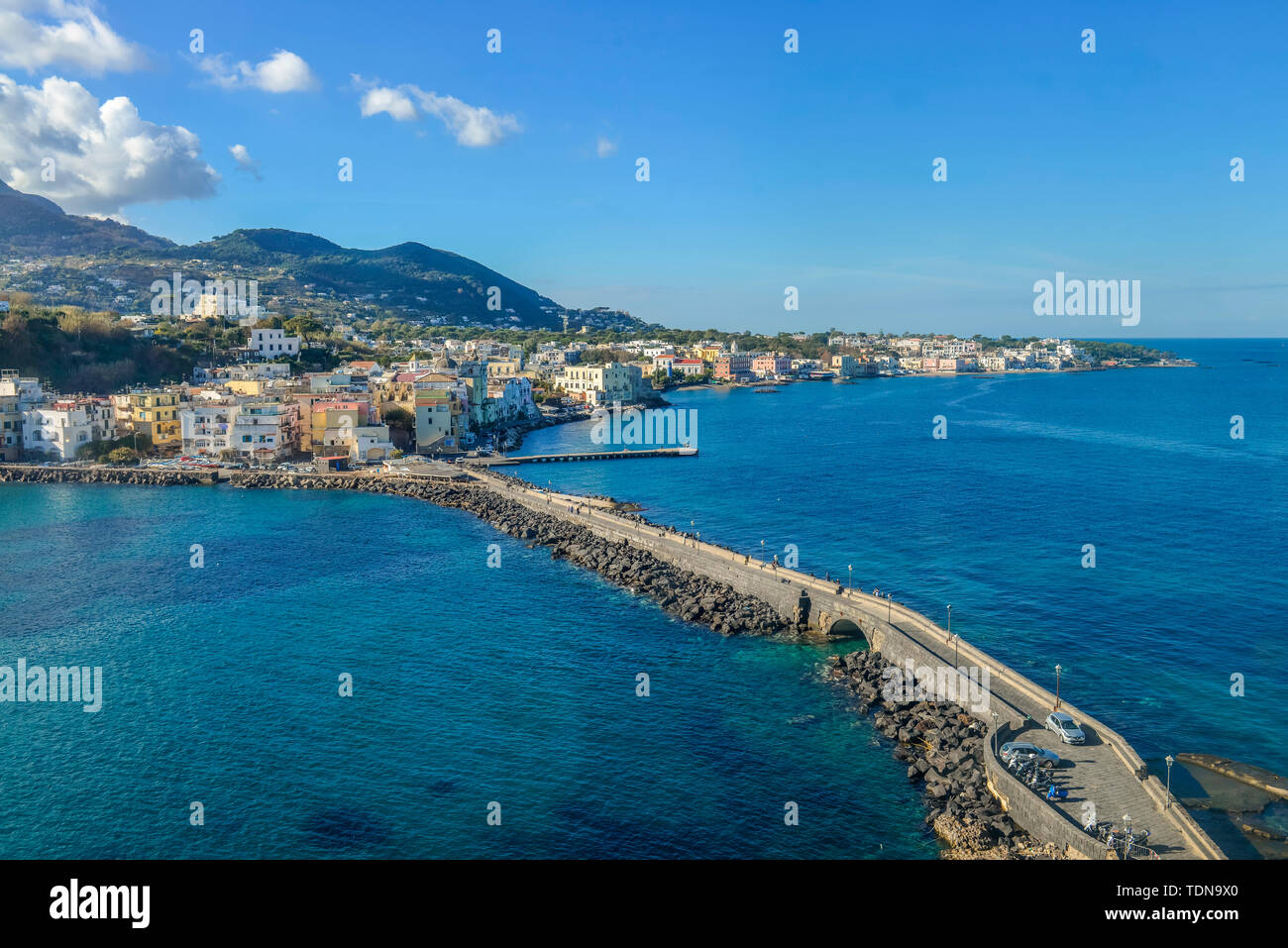 Ischia Ponte, Insel Ischia, Italien Foto Stock