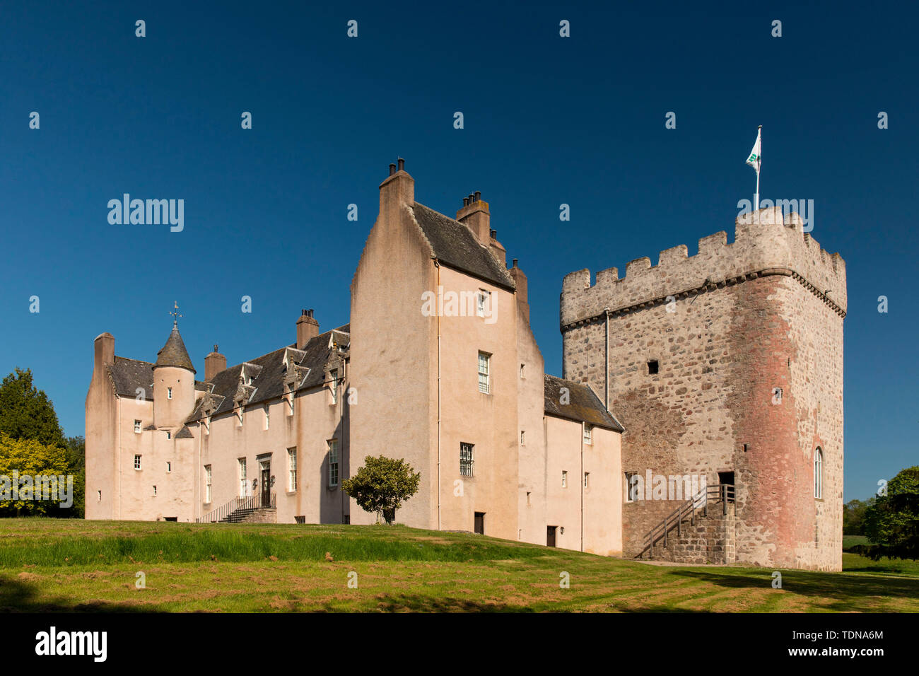Il castello di tamburo, Aberdeenshire, Scotland, Regno Unito Foto Stock