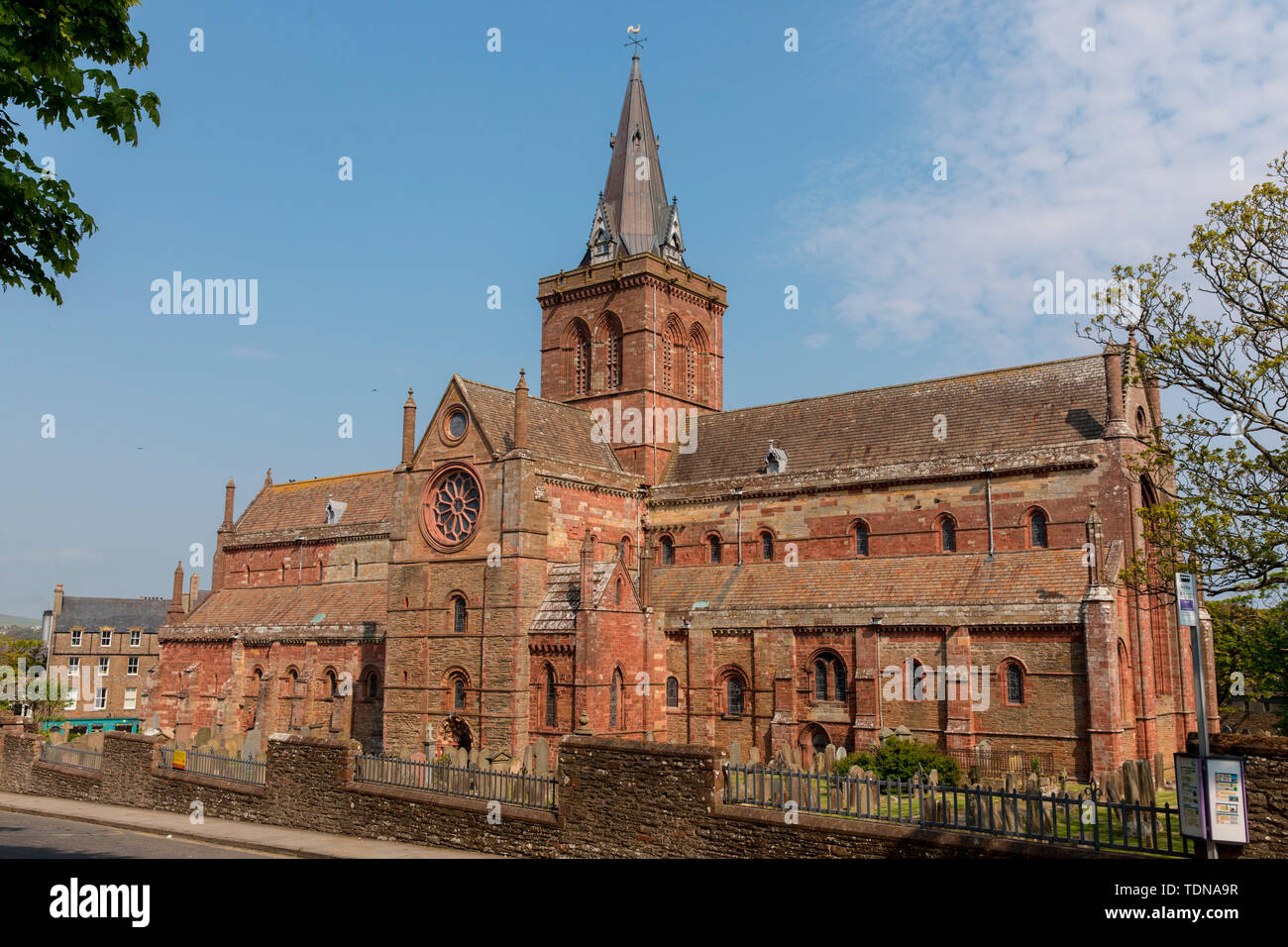 St Magnus Cathedral, Kirkwall, Orkney Island, Scotland, Regno Unito Foto Stock