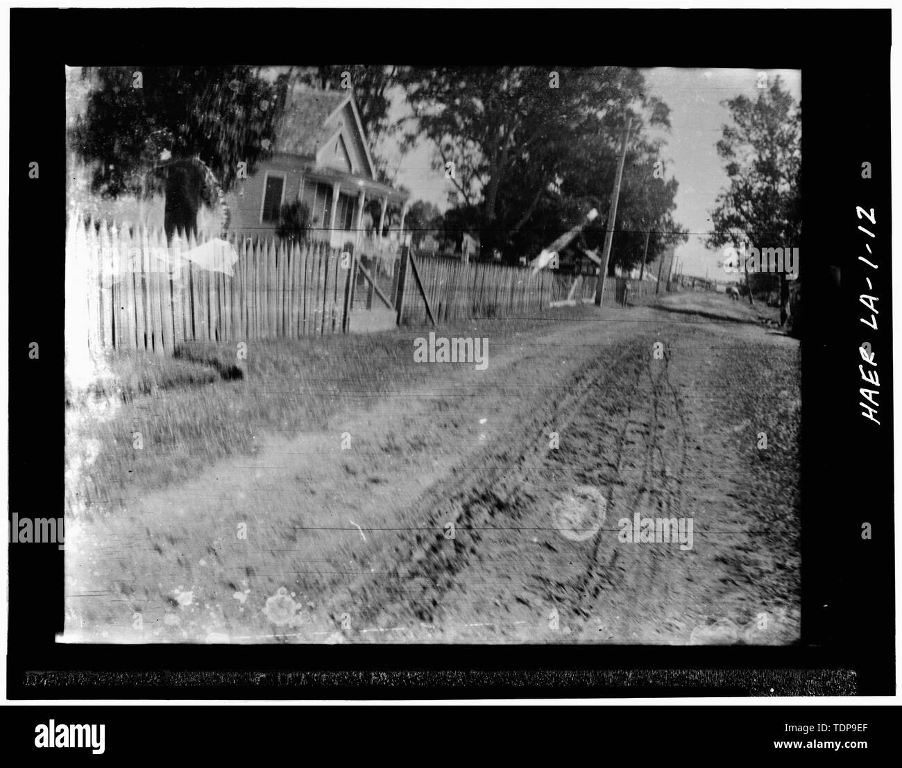 Fotocopia della c. 1906 fotografia di sorvegliante Claiborne Toups' casa che bruciata nel 1973. - La Valle di alloro piantagione di zucchero, State Route 308, Thibodaux, parrocchia di Lafourche, LA; Barker, Frank; Boudreaux, Etienne; De alesaggio, Etienne; Knobloch, argilla; Lepine, J Wilson; Lepine, Wilson; Tucker, Giuseppe; Tucker, George Washington; Tucker, Giuseppe Pennington; Tucker, Caleb Tucker, William P; Wormald, Burch un; Lowe, Jet; Leslie, Paolo Foto Stock