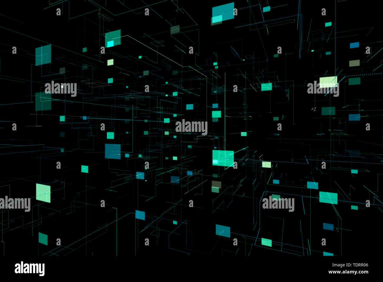 Tecnologia design (decorazione) fotografia astratta configurazione di sfondo. Nessuno è scuro. Texture griglia. Elettronica del calcolatore. Scienza lineare. Sfondo. Immagine. Dati moderna. Connessione alla rete Foto Stock