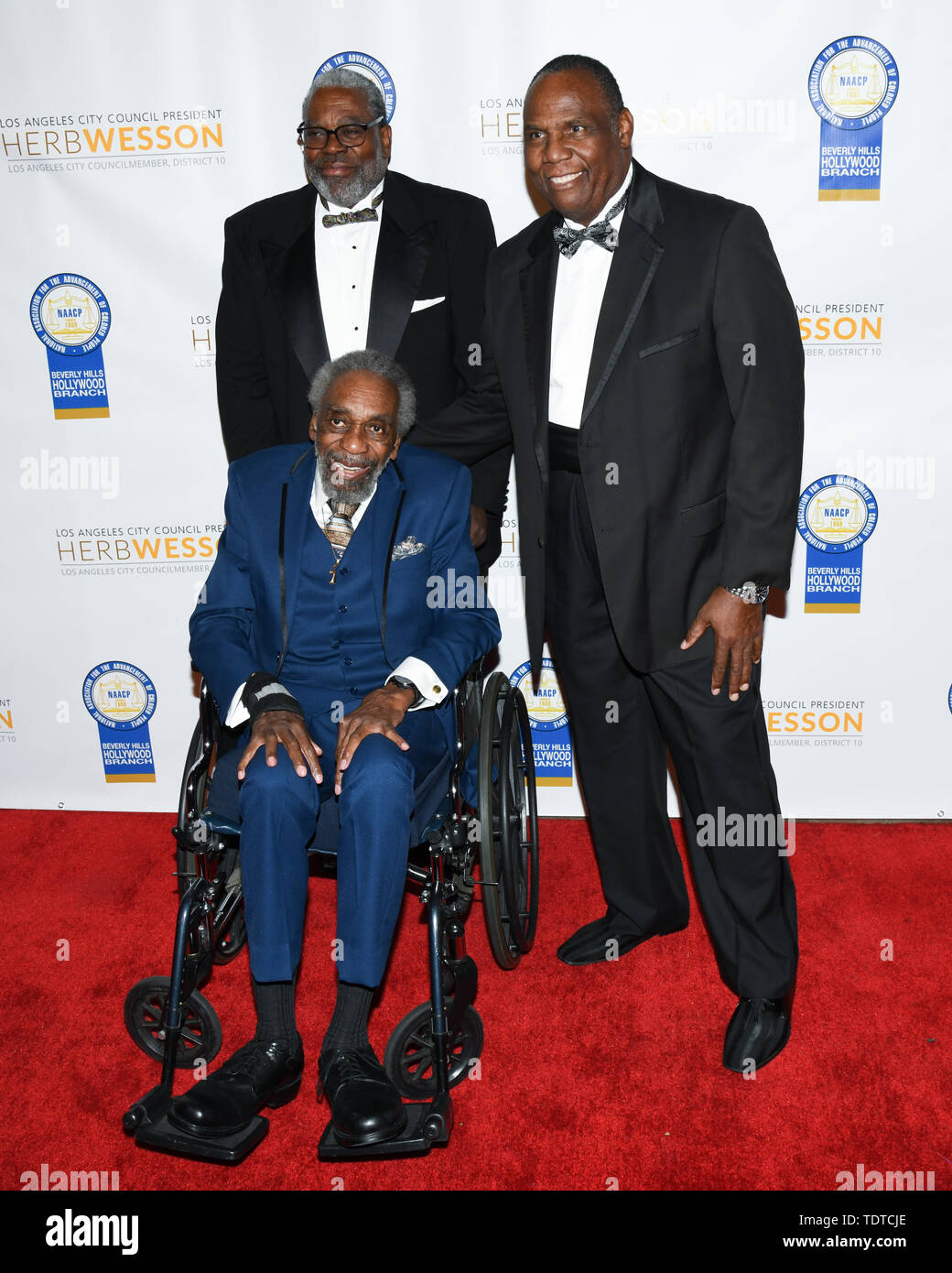 Giugno 17, 2019 - Los Angeles, California, Stati Uniti d'America - 17 Giugno 2019 - Los Angeles, California. Bill Cobbs assiste 28 Annuale Teatro NAACP Awards presso il Millennium Biltmore Hotel. (Credito Immagine: © Billy Bennight/ZUMA filo) Foto Stock