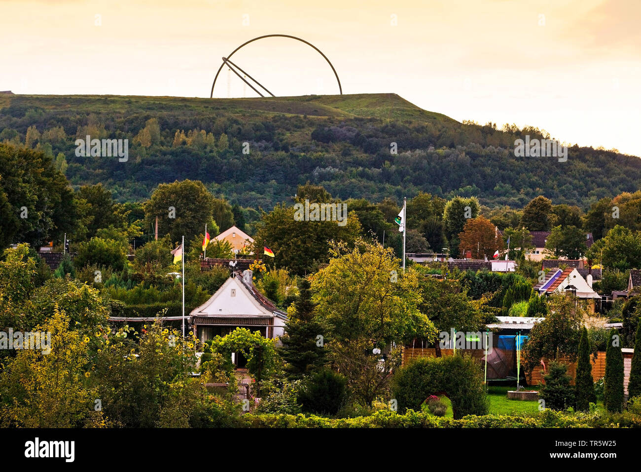 Riparto giardino anteriore incetta Hohenward, in Germania, in Renania settentrionale-Vestfalia, la zona della Ruhr, Recklinghausen Foto Stock