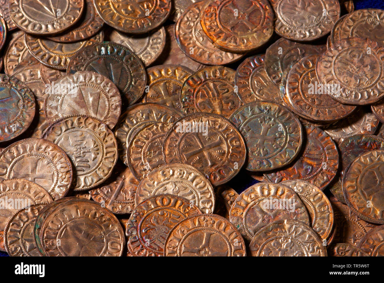 Monete D'argento Immagini e Fotos Stock - Alamy