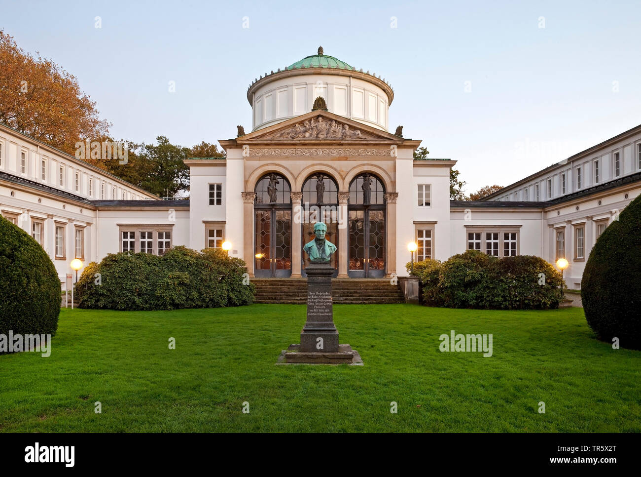 Casa 1 in prak spa di Bad Oeynhausen, in Germania, in Renania settentrionale-Vestfalia, East Westfalia, Bad Oeynhausen Foto Stock