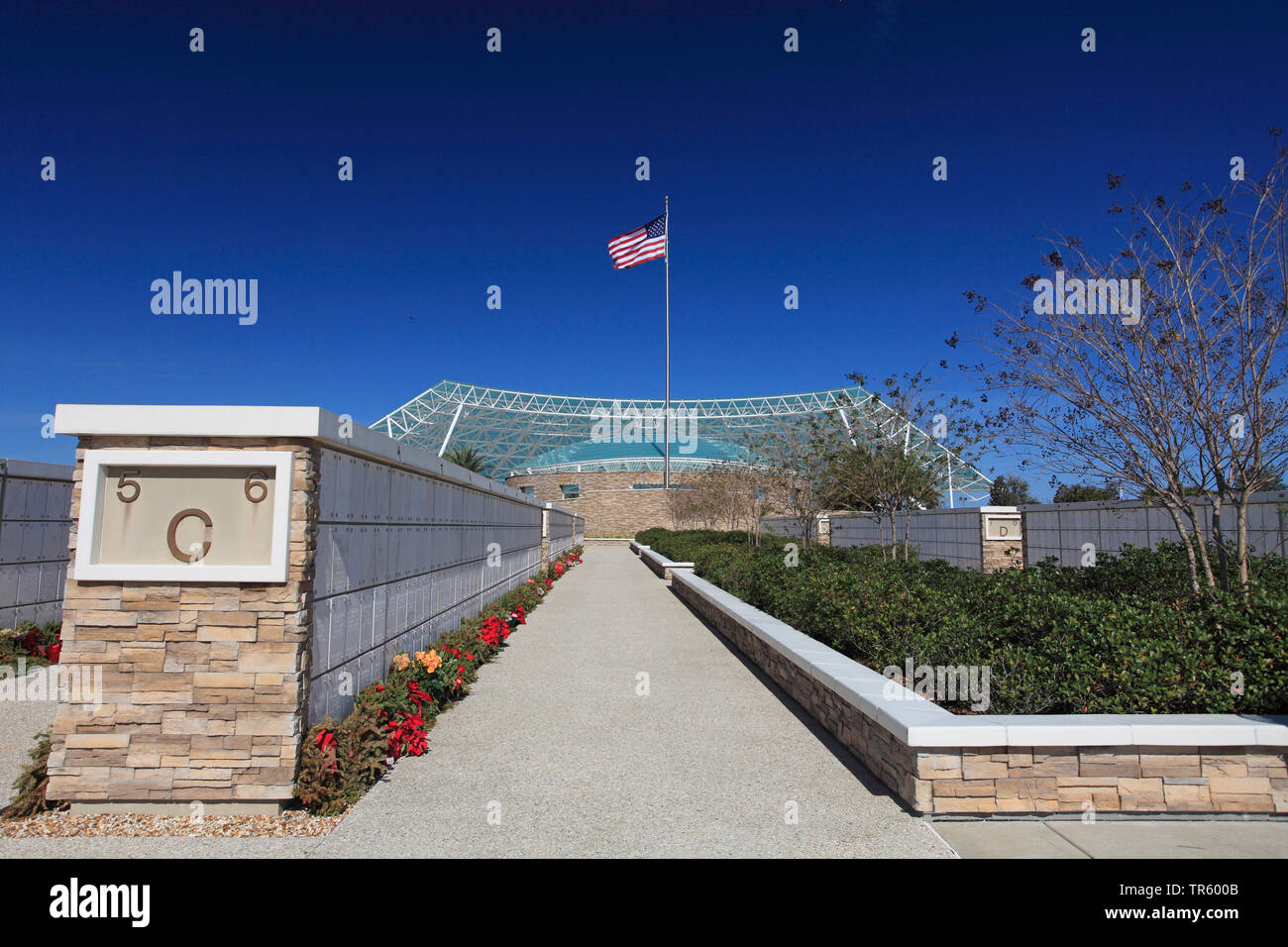 Sarasota Cimitero nazionale USA, Florida Foto Stock