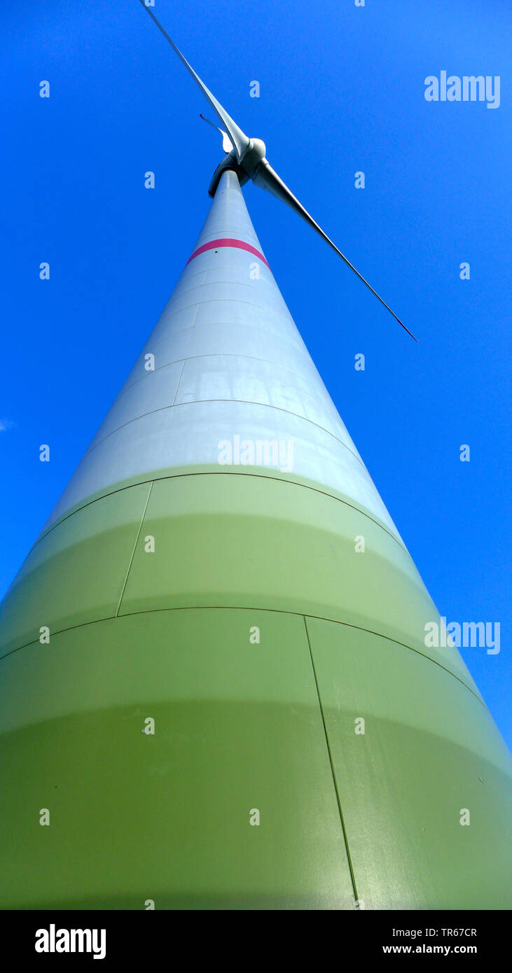 Impianto eolico, Germania Foto Stock