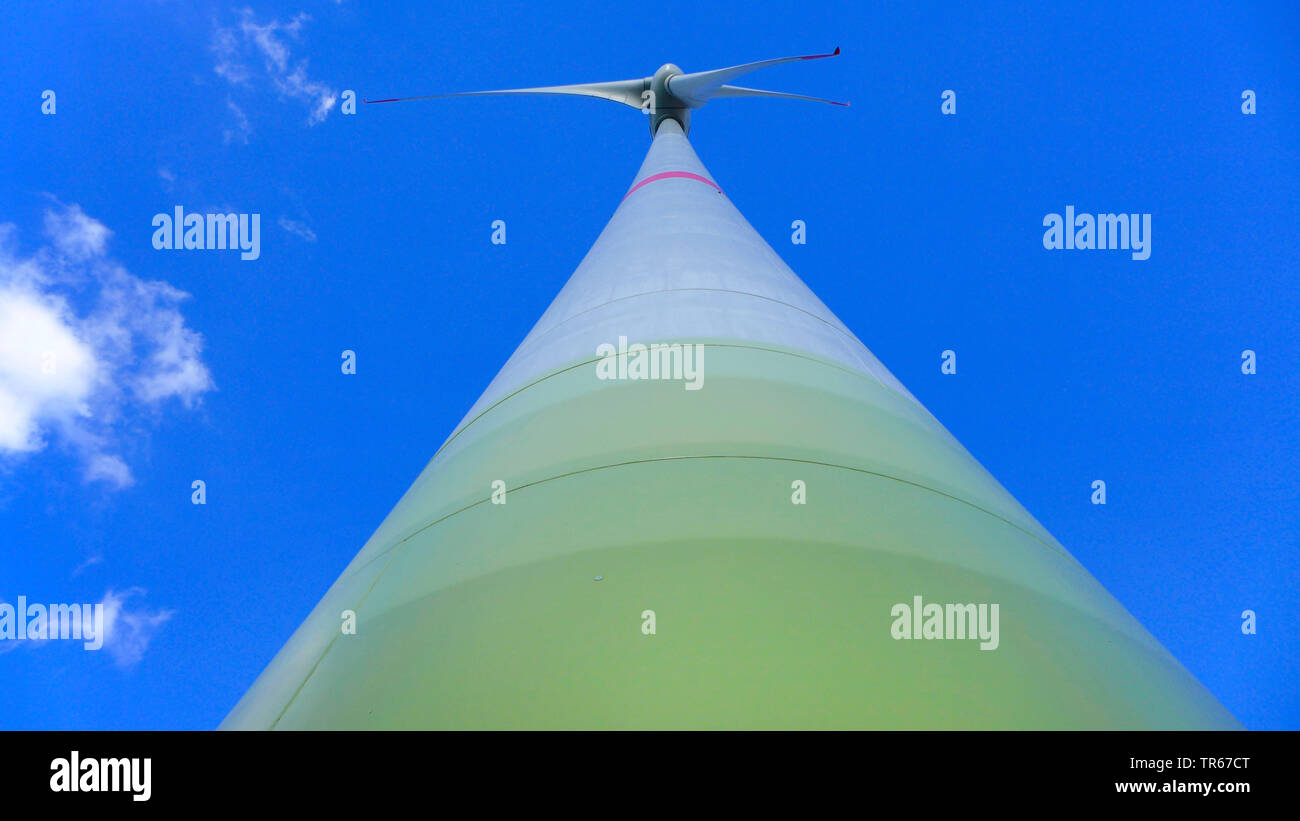 Impianto eolico, Germania Foto Stock