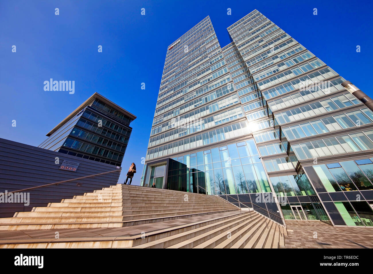 La Lanxess AG Headquarter, Germania, nella Renania settentrionale-Vestfalia e nella Renania, Colonia Foto Stock