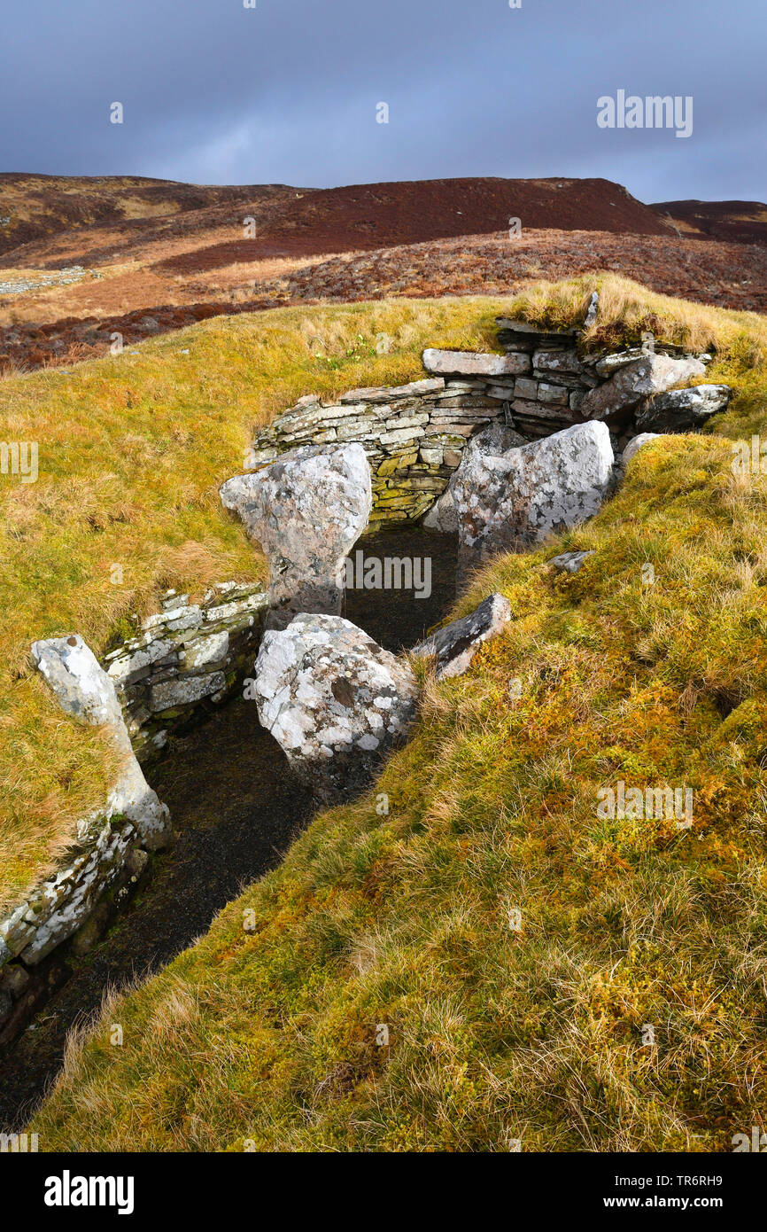 Cairn o' ottenere, Regno Unito, Scozia, Caithness, Ulbster Foto Stock