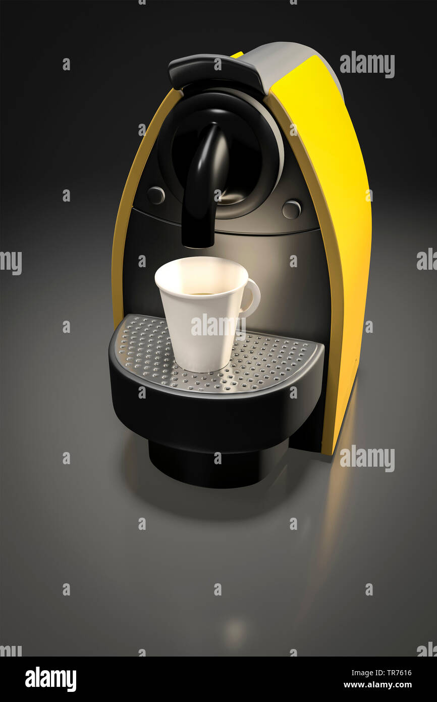 I moderni caffè maker Foto Stock