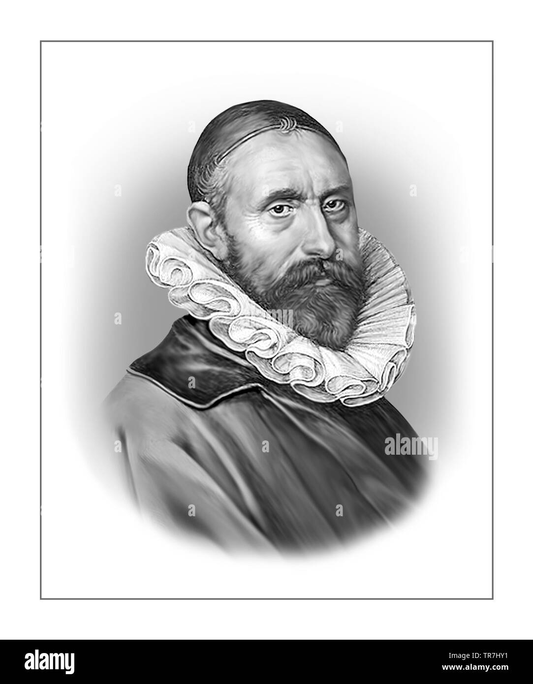 Jan Sweelinck 1562-1621 compositore olandese organista Foto Stock