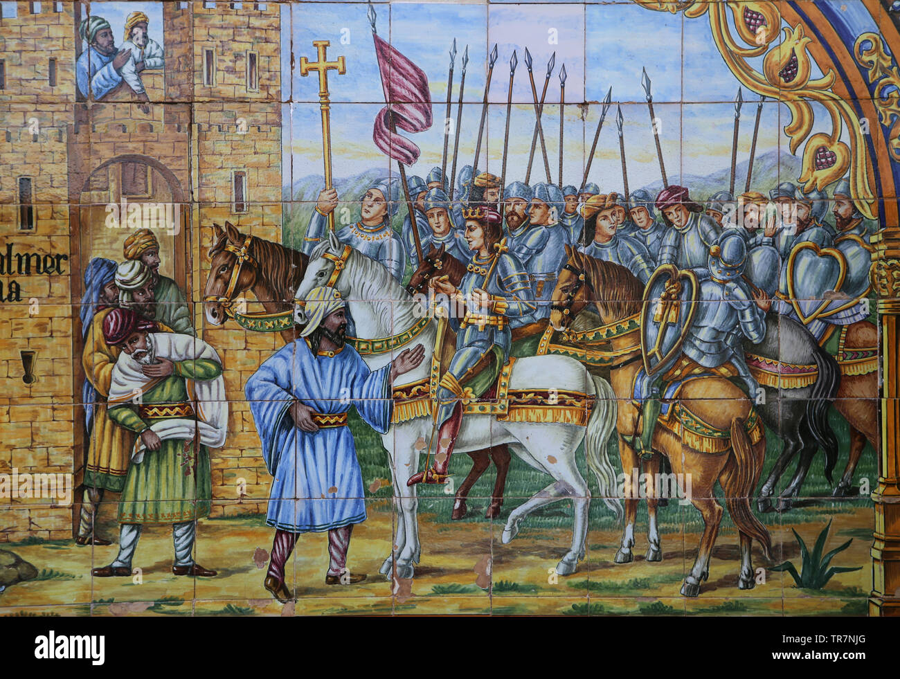 Spagna. Medioevo. Riconquista. La conquista di Almeria. 1489. Le