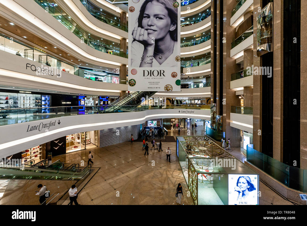 Centro Commerciale di Times Square, la Causeway Bay di Hong Kong, Cina Foto Stock