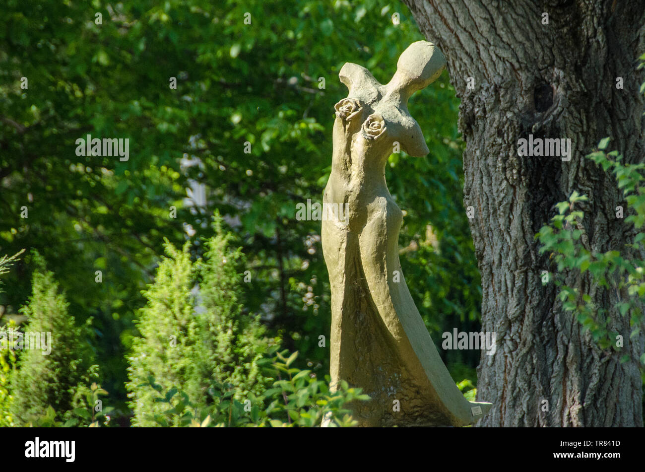 Scultura - Pelince - ASNOM Memorial Centre in Macedonia Foto Stock
