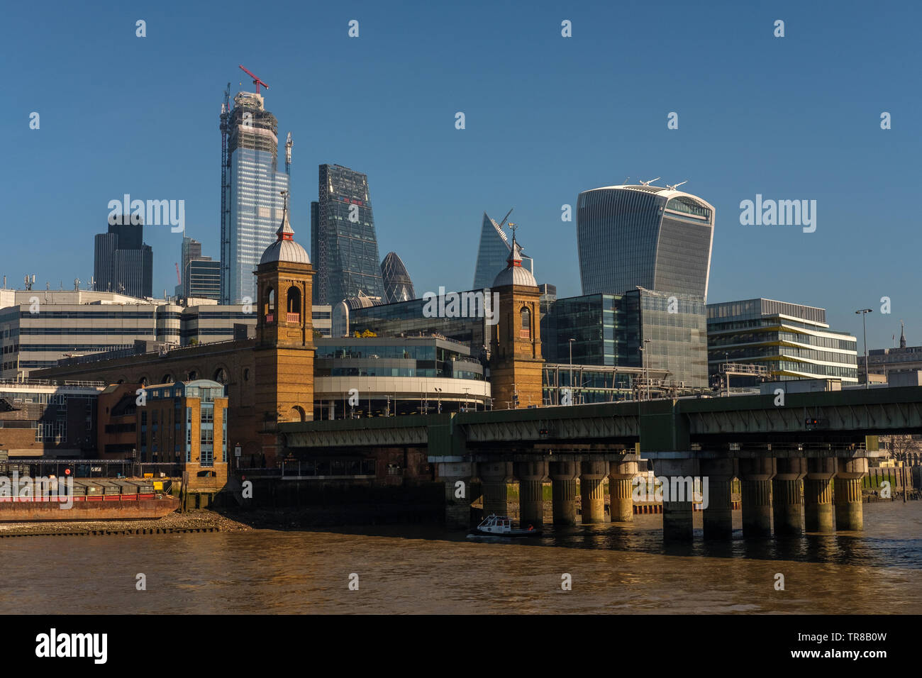 Regno Unito,Londra, marzo 2019 - vista della modifica skyline della città di Londra Foto Stock