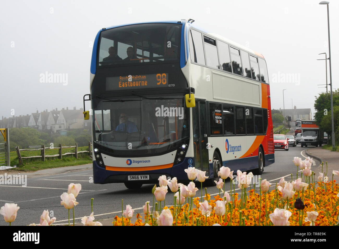 ALEXANDER DENNIS ADL ENVIRO 400 di autobus Stagecoach SUD EST Foto Stock