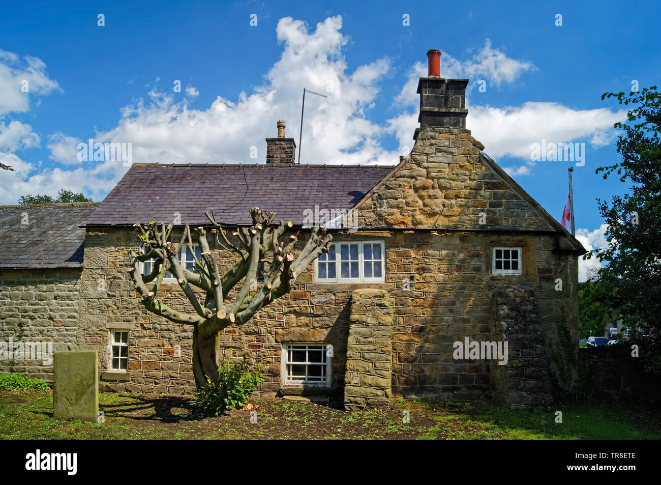 UK,Derbyshire,Ashover,Crispin Inn Foto Stock