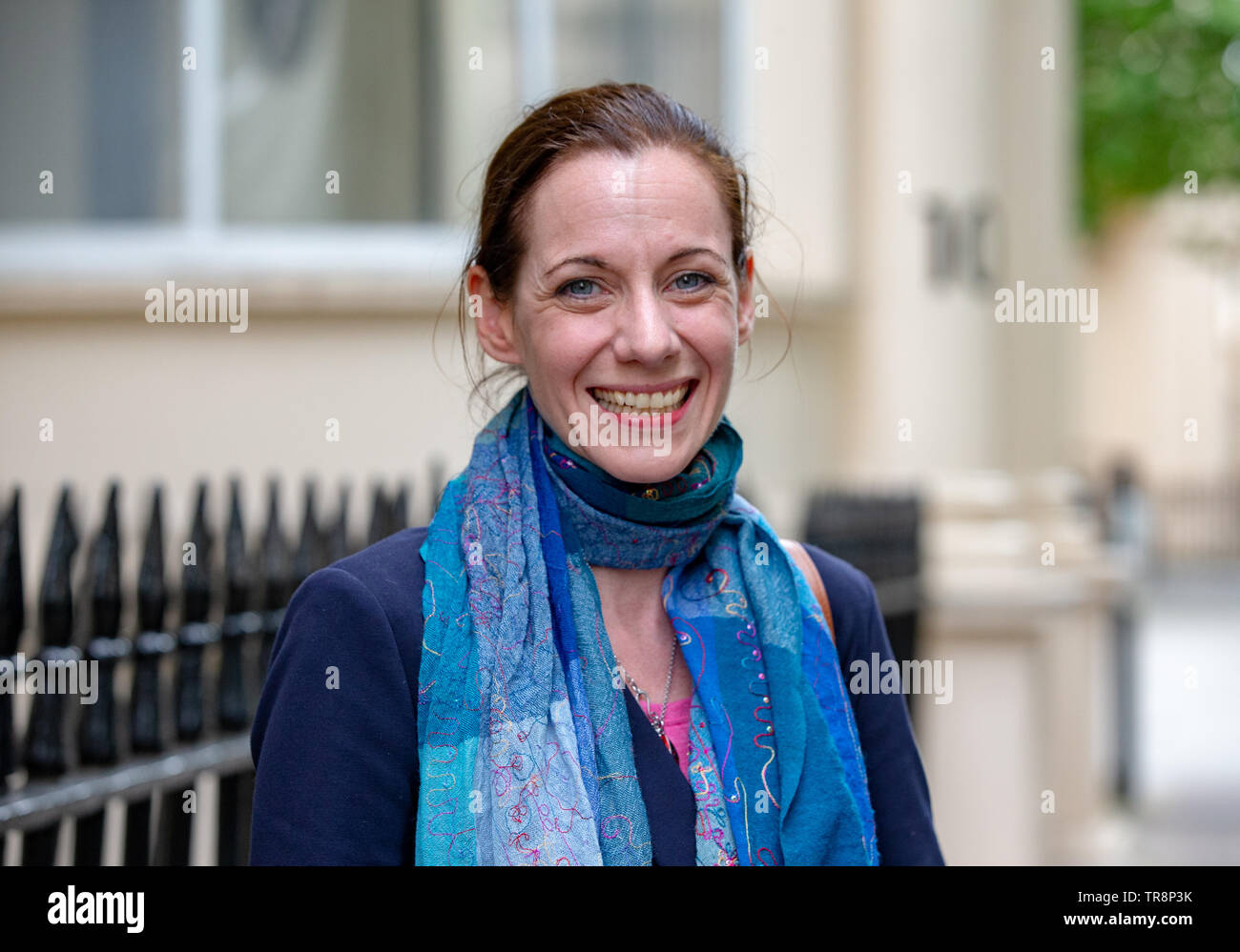 Annunziata Rees-Mogg al finale Brexit lancio di partito prima delle elezioni europee Foto Stock