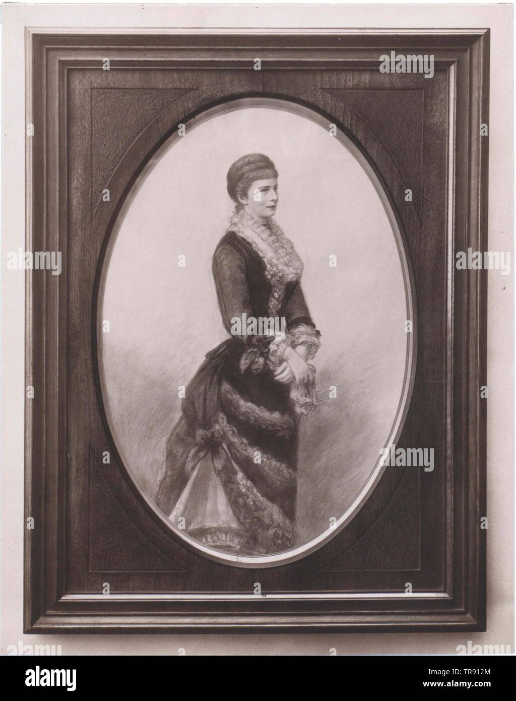 Elisabeth, Imperatrice d'Austria, a lunghezza piena, Additional-Rights-Clearance-Info-Not-Available Foto Stock